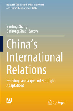 Couverture de l’ouvrage China's International Relations