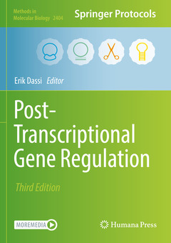 Couverture de l’ouvrage Post-Transcriptional Gene Regulation