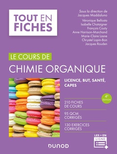 Cover of the book Le cours de chimie organique - 4e éd.