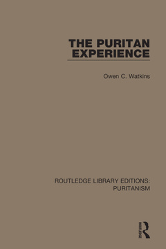 Couverture de l’ouvrage The Puritan Experience