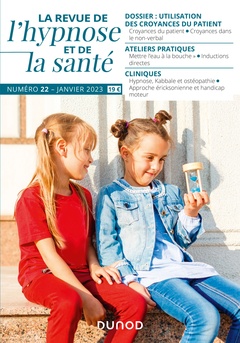 Cover of the book Revue de l'hypnose et de la santé N°22 - 1/2023