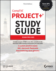 Couverture de l’ouvrage CompTIA Project+ Study Guide