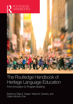 Couverture de l’ouvrage The Routledge Handbook of Heritage Language Education