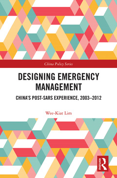 Cover of the book Designing Emergency Management