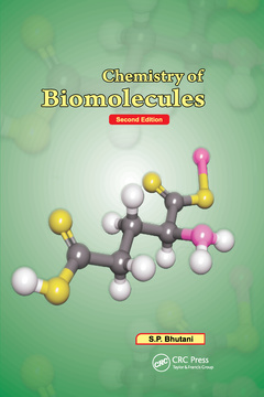 Couverture de l’ouvrage Chemistry of Biomolecules, Second Edition
