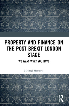 Couverture de l’ouvrage Property and Finance on the Post-Brexit London Stage