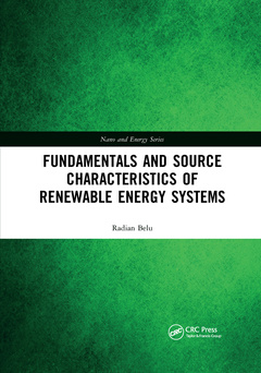 Couverture de l’ouvrage Fundamentals and Source Characteristics of Renewable Energy Systems