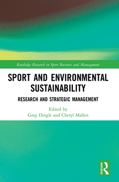 Couverture de l’ouvrage Sport and Environmental Sustainability