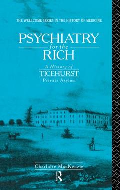 Couverture de l’ouvrage Psychiatry for the Rich