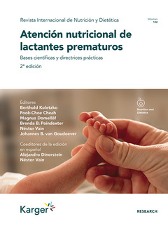 Couverture de l’ouvrage Atención nutricional de lactantes prematuros