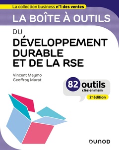 Couverture de l’ouvrage La boîte à outils du Développement durable et de la RSE - 2e éd.