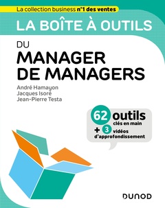 Couverture de l’ouvrage La boîte à outils du Manager de managers