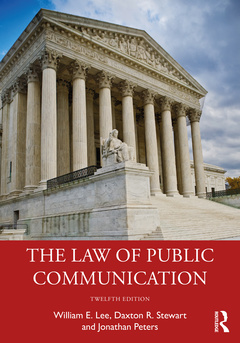 Couverture de l’ouvrage The Law of Public Communication