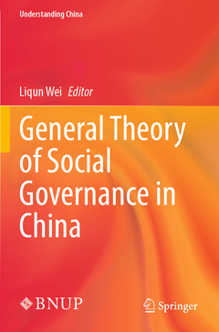 Couverture de l’ouvrage General Theory of Social Governance in China