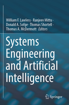 Couverture de l’ouvrage Systems Engineering and Artificial Intelligence