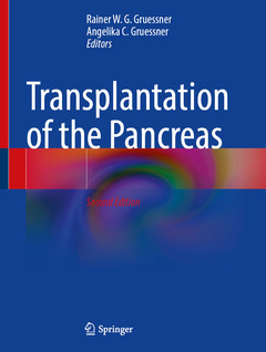 Couverture de l’ouvrage Transplantation of the Pancreas