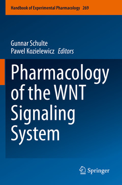 Couverture de l’ouvrage Pharmacology of the WNT Signaling System