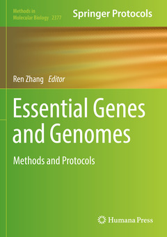 Couverture de l’ouvrage Essential Genes and Genomes
