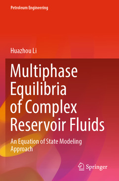 Couverture de l’ouvrage Multiphase Equilibria of Complex Reservoir Fluids