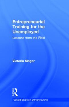 Couverture de l’ouvrage Entrepreneurial Training for the Unemployed