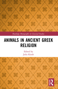Couverture de l’ouvrage Animals in Ancient Greek Religion