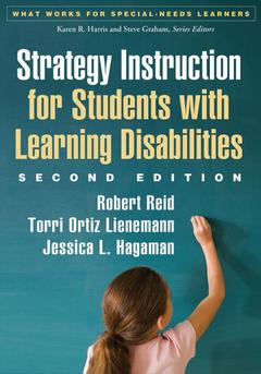 Couverture de l’ouvrage Strategy Instruction for Students with Learning Disabilities, Second Edition