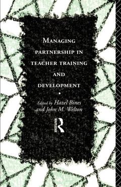 Couverture de l’ouvrage Managing Partnership in Teacher Training and Development