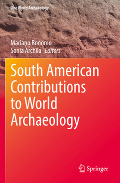 Couverture de l’ouvrage South American Contributions to World Archaeology