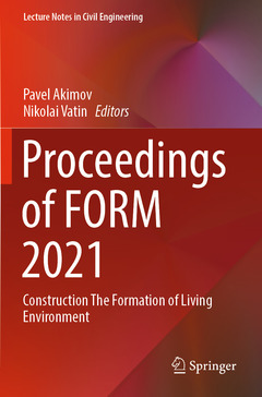 Couverture de l’ouvrage Proceedings of FORM 2021