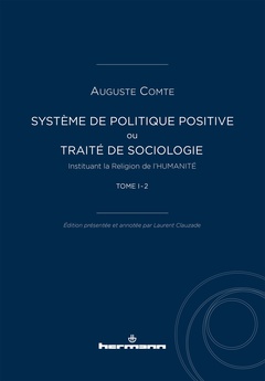 Couverture de l’ouvrage Système de politique positive, tome I - 2