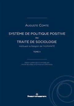 Couverture de l’ouvrage Système de politique positive, tome II