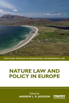 Couverture de l’ouvrage Nature Law and Policy in Europe