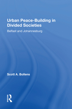 Couverture de l’ouvrage Urban Peacebuilding In Divided Societies