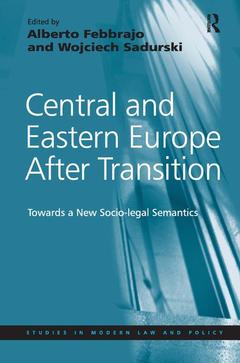 Couverture de l’ouvrage Central and Eastern Europe After Transition