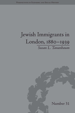 Couverture de l’ouvrage Jewish Immigrants in London, 1880–1939