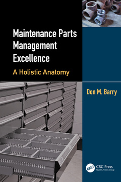 Couverture de l’ouvrage Maintenance Parts Management Excellence