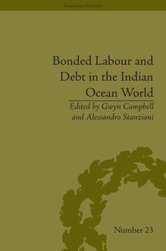 Couverture de l’ouvrage Bonded Labour and Debt in the Indian Ocean World