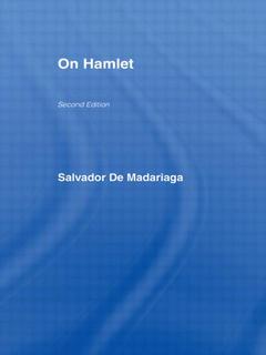Couverture de l’ouvrage On Hamlet