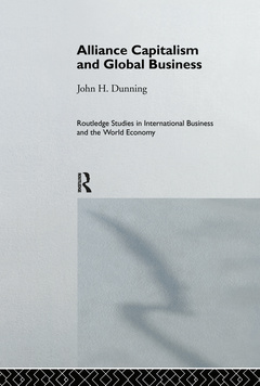 Couverture de l’ouvrage Alliance Capitalism and Global Business