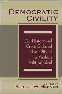 Couverture de l’ouvrage Democratic Civility