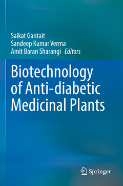Couverture de l’ouvrage Biotechnology of Anti-diabetic Medicinal Plants