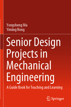 Couverture de l’ouvrage Senior Design Projects in Mechanical Engineering