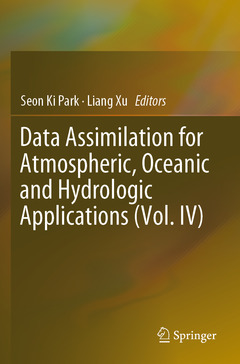 Couverture de l’ouvrage Data Assimilation for Atmospheric, Oceanic and Hydrologic Applications (Vol. IV)
