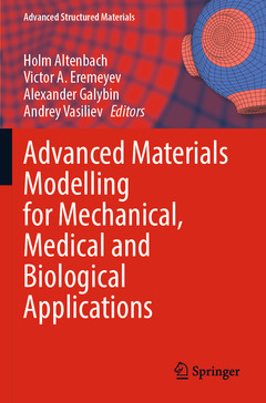 Couverture de l’ouvrage Advanced Materials Modelling for Mechanical, Medical and Biological Applications