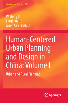 Couverture de l’ouvrage Human-Centered Urban Planning and Design in China: Volume I 