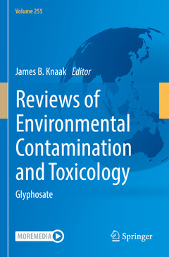 Couverture de l’ouvrage Reviews of Environmental Contamination and Toxicology Volume 255