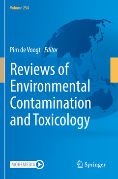 Couverture de l’ouvrage Reviews of Environmental Contamination and Toxicology Volume 254