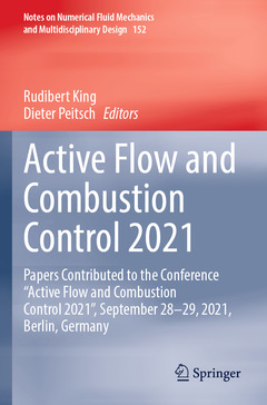 Couverture de l’ouvrage Active Flow and Combustion Control 2021