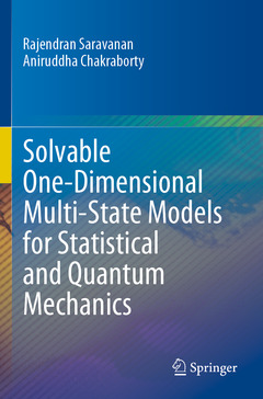 Couverture de l’ouvrage Solvable One-Dimensional Multi-State Models for Statistical and Quantum Mechanics