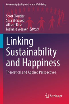 Couverture de l’ouvrage Linking Sustainability and Happiness
